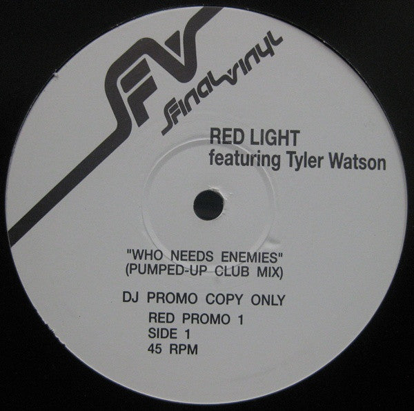 Red Light - Who Needs Enemies - Used Vinyl Record 12"