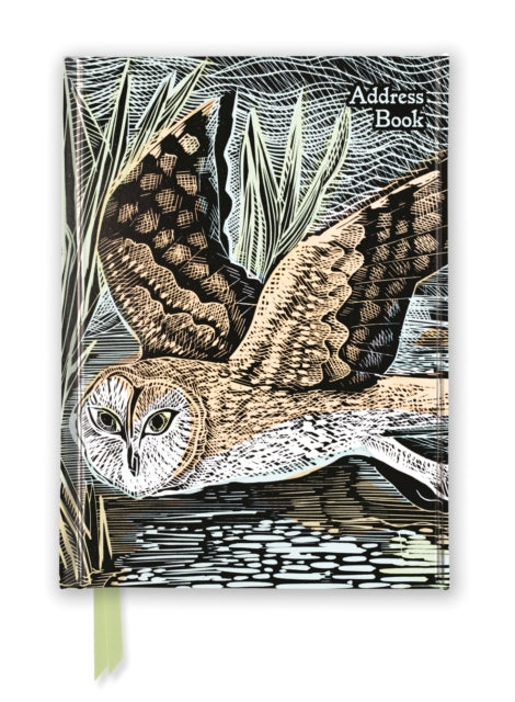 Flame Tree Studio - Angela Harding: Marsh Owl (Address Book) - Address