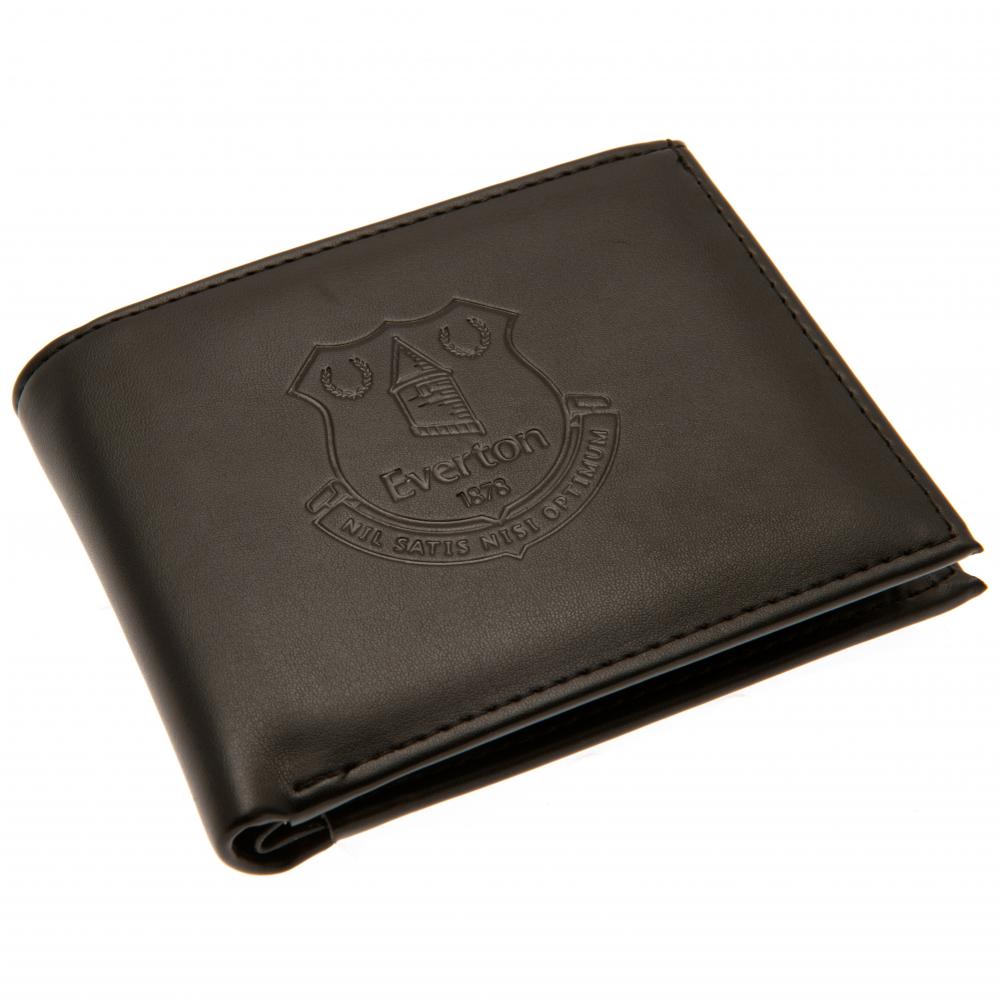 Everton FC - Debossed Walle - Men's Wallets - Wall - Approx 11cm x 9cm
