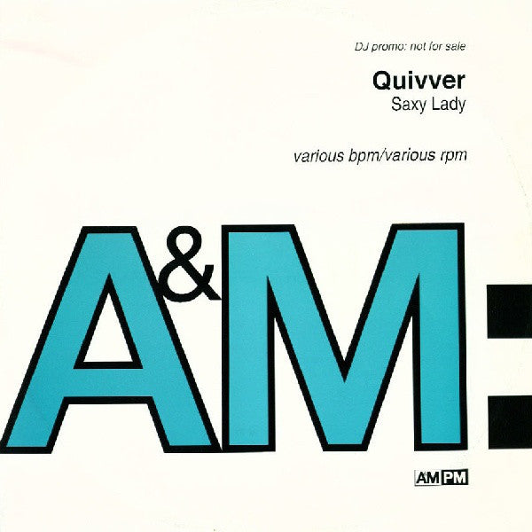 Quivver - Saxy Lady - Used Vinyl Record 12"