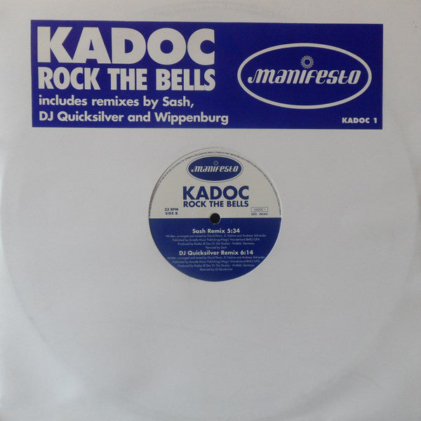 Kadoc - Rock The Bells - Used Vinyl Record 12"