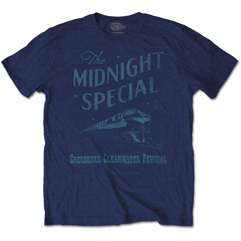 Creedence Clearwater - tshirt - Unisex - Short Sleeves - Midni - Large