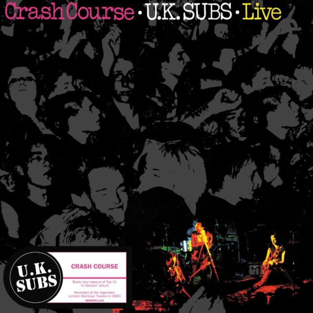 UK SUBS - CRASH COURSE - Vinyl Record