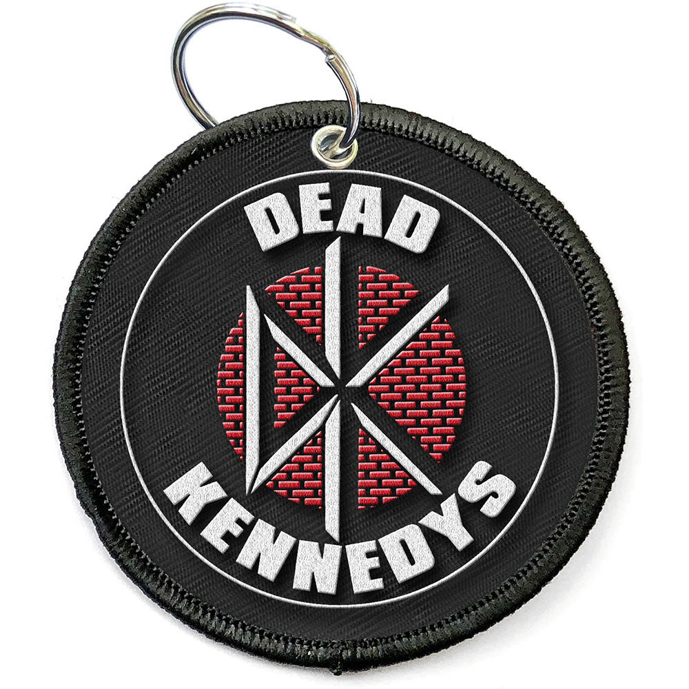 Dead Kennedys - Keychain: Circle Logo (Double Sided Patch) - keyrings