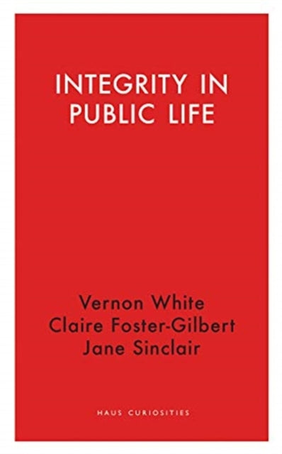 Jane Sinclair - Integrity in Public Life - Paperback