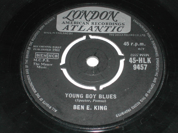 Ben E. King - Here Comes The Night - Used Vinyl Record 7"