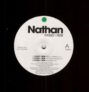 Nathan - Cold As Ice - Used Vinyl Record 12"