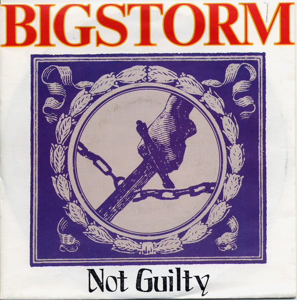 Bigstorm - Not Guilty - Used Vinyl Record 45 RPM