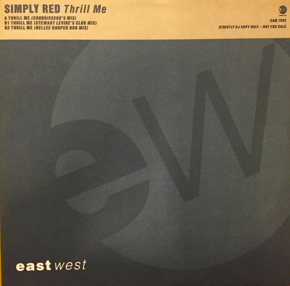 Simply Red - Thrill Me - Used Vinyl Record 12"