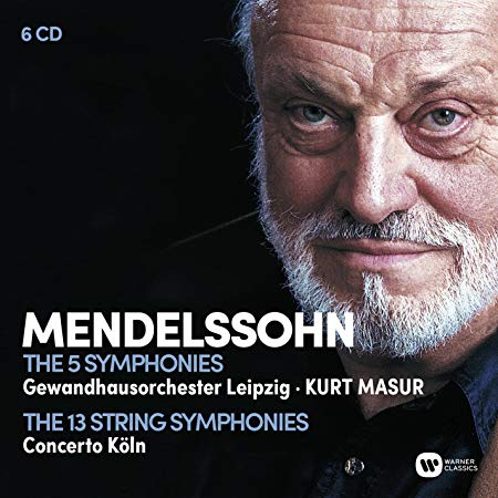 Felix Mendelssohn-Ba - 5 Symphonies - The 13 String Symphonies - CD