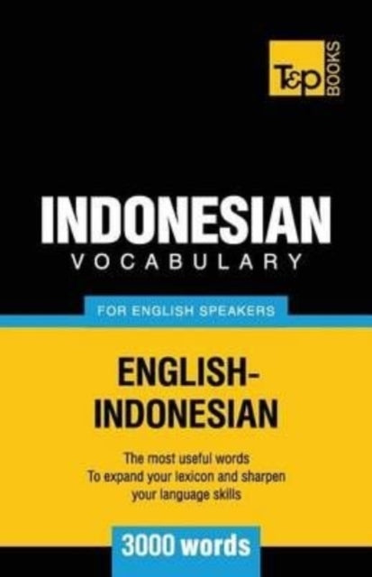 aranov - Indonesian vocabulary for English speakers - 3000 words - New