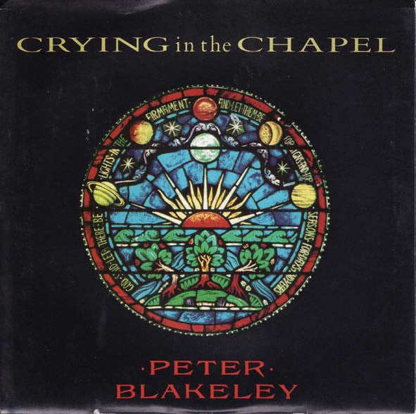 Peter Blakeley - Crying In The Chapel - Used Vinyl Record 12"
