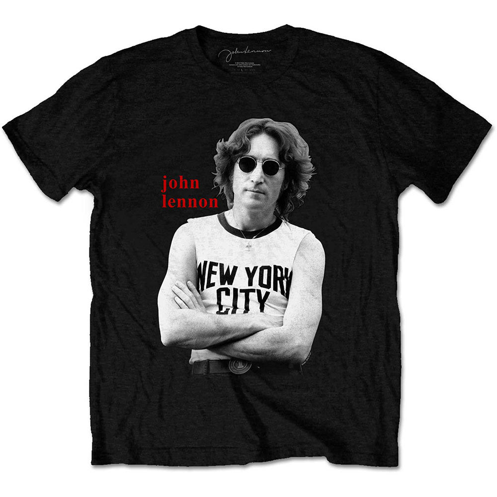 John Lennon - tshirt - Unisex - Short Sleeves - Large
