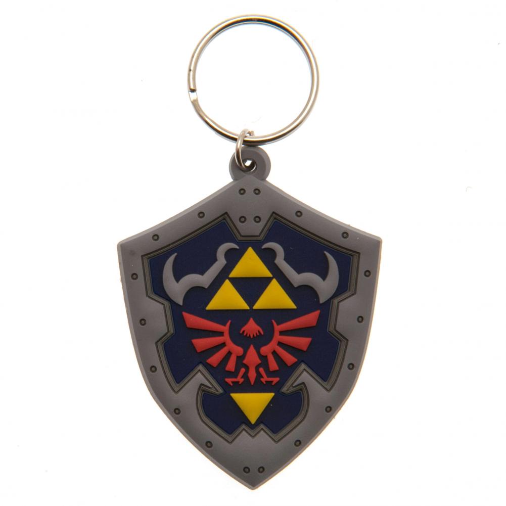 Legend Of Zelda - PVC Keyring Sh - keyrings - Key - Approx 50mm x 45mm
