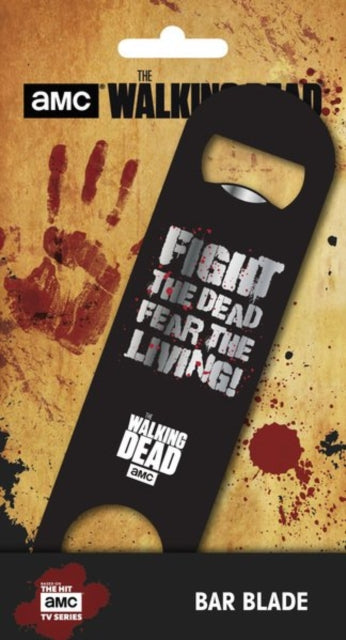 WALKING DEAD - FEAR THE LIVING BAR BLADE (BOTTLE OPENER) - Vinyl Recor