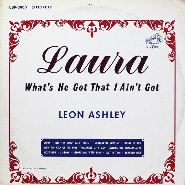 Leon Ashley - Laura (What's He Got That I Ain't Got) - Used Vinyl Rec