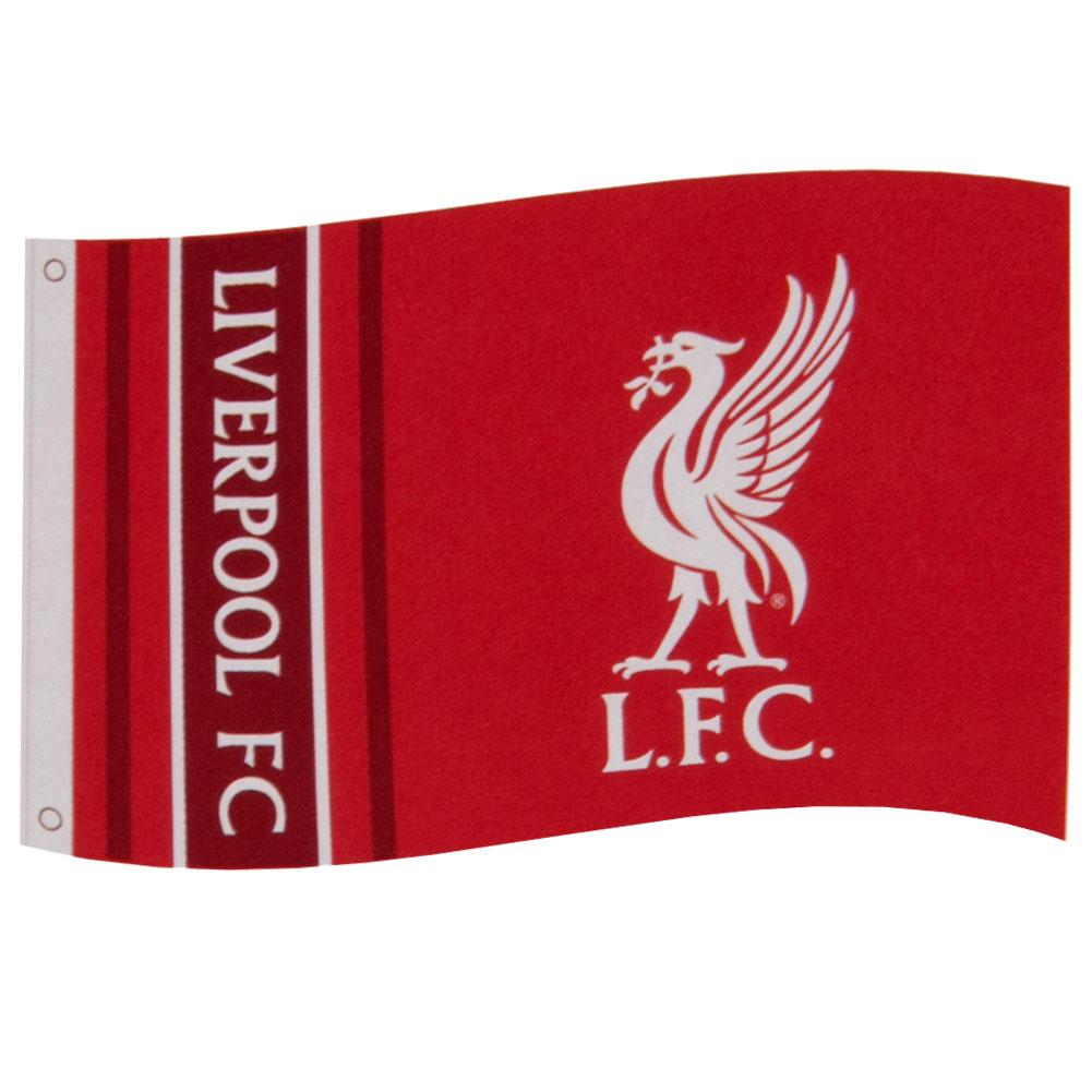 Liverpool FC - Flag WM - Clothing - - Approx 152cm x 91cm (5ft x 3ft)