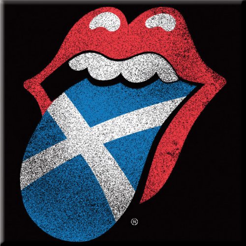 Rolling Stones - Fridge Magnet: Tongue Scotland - TV Memorabilia Fridg