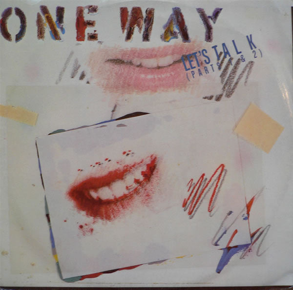 One Way - Let's Talk (Parts 1 & 2) - Used Vinyl Record 12"