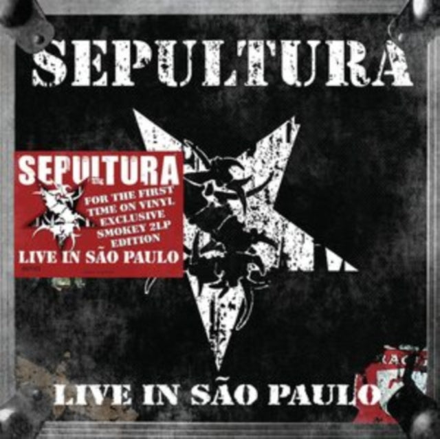 SEPULTURA - LIVE IN SAO PAULO - Vinyl Record VINYL