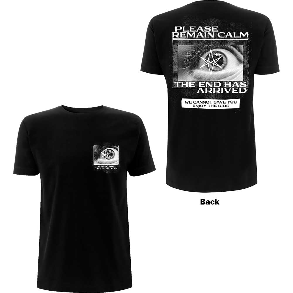 Bring Me The Horizon - tshirt - Unisex - Short Sleeves - Medium