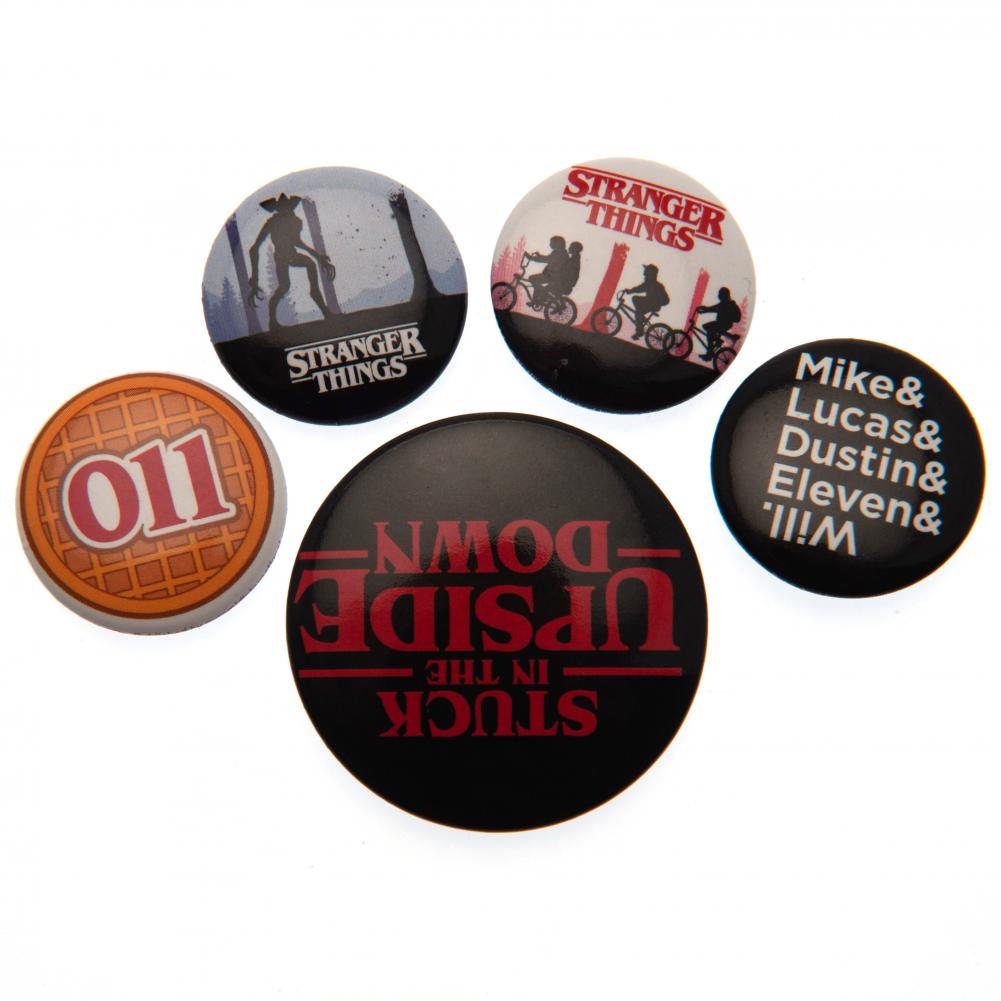 STRANGER THINGS - UPSIDE DOWN (BADGE PACK) - BADGEP