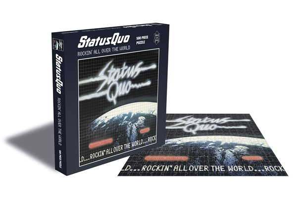 STATUS QUO - ROCKIN' ALL OVER THE WORLD (500 PIECE JIGSAW PUZZLE) - Ji