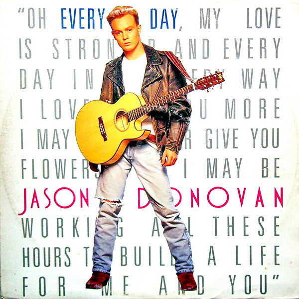 Jason Donovan - Every Day (I Love You More) - Used Vinyl Record 12"