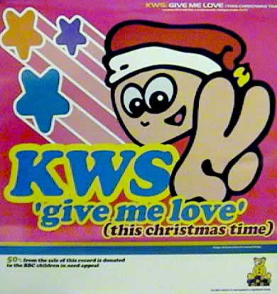 K.W.S. - Give Me Love (This Christmas Time) - Used Vinyl Record 12"
