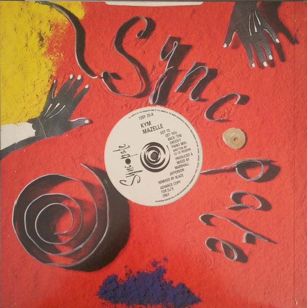 Kym Mazelle - Got To Get You Back - Used Vinyl Record 12"