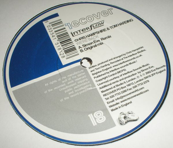 Chris Hampshire - We're Back - Used Vinyl Record 12"