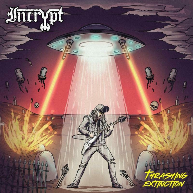 INCRYPT - THRASHING EXTINCTION - CD