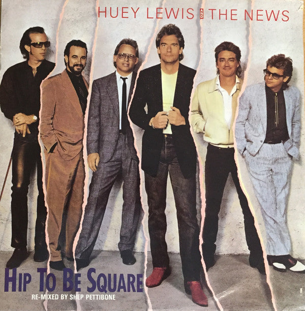 Huey Lewis & The New - Hip To Be Square - Used Vinyl Record 12"