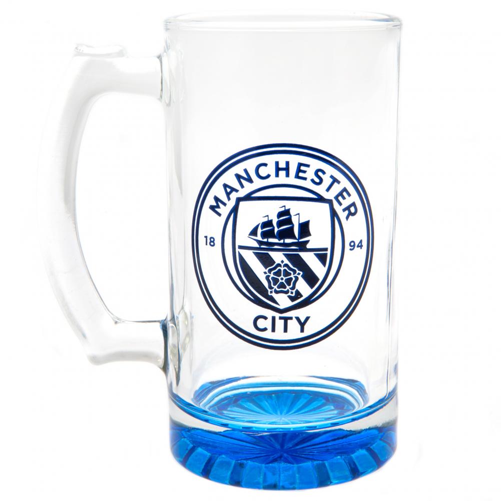 Manchester City FC - Stein Glass Tankard - glass