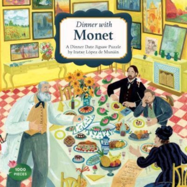 Iratxe Lopez de Muna - Dinner with Monet - New Jigsaw Puzzle