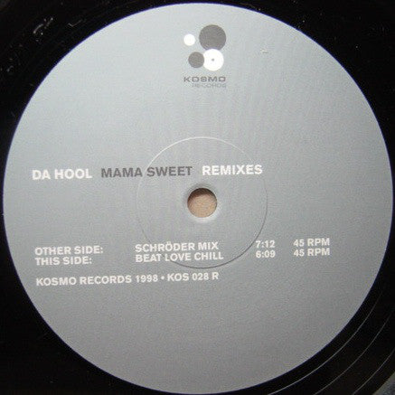 Da Hool - Mama Sweet (Remixes) - Used Vinyl Record 12"