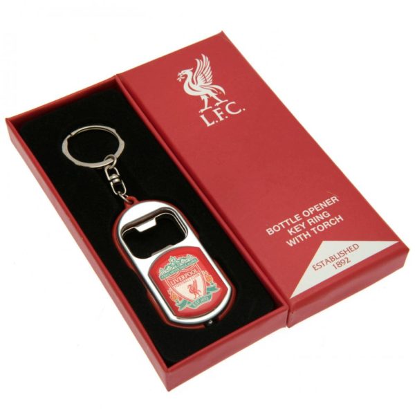 Liverpool FC - Key Ring Torch - keyrings - Approx 7cm x 3cm - New Keyr