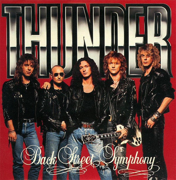 Thunder - Back Street Symphony - Used Vinyl Record 7"
