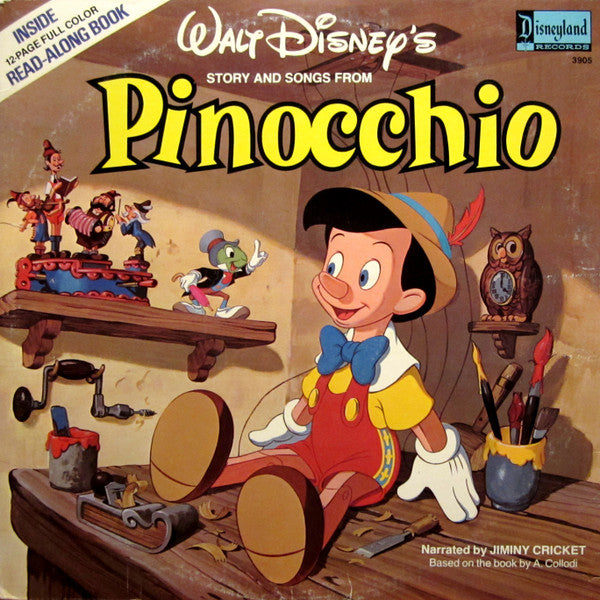 Jiminy Cricket - Walt Disney's Story And Songs From Pinocchio - Used