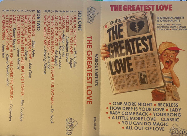 Various - Greatest Love - Used Cassette