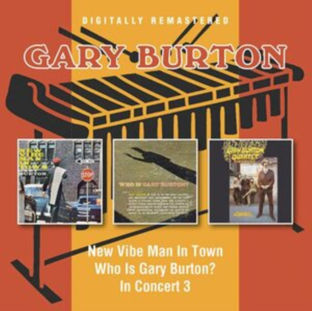 Gary Burton - New Vibe Man In Town / Who Is ? / In Concert - CD
