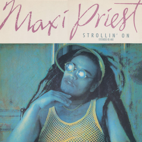Maxi Priest - Strollin' On - Used Vinyl Record 12"
