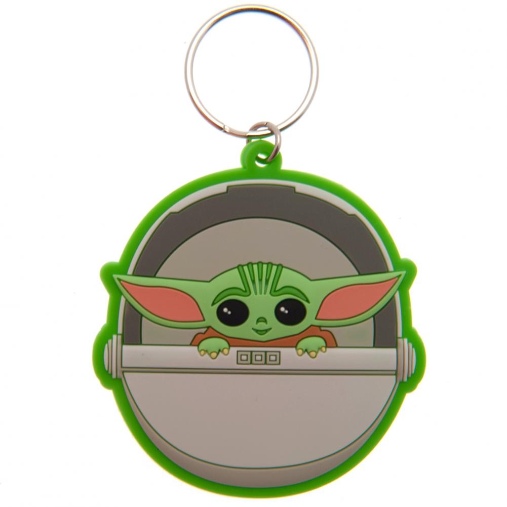 Star Wars: The Manda - PVC Keyring Th - keyrings - Approx 60mm x 50mm