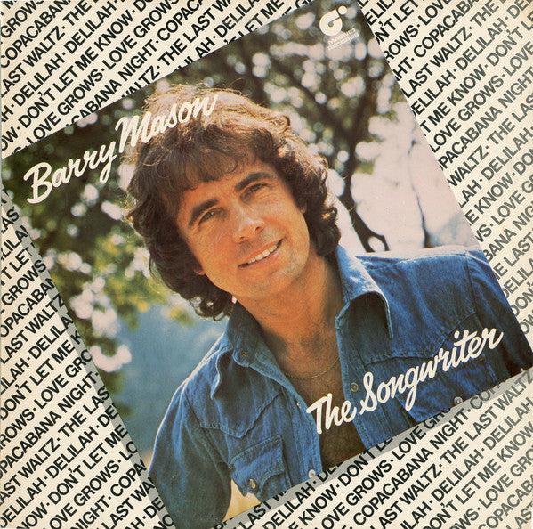 Barry Mason - Songwriter - Used Vinyl Record