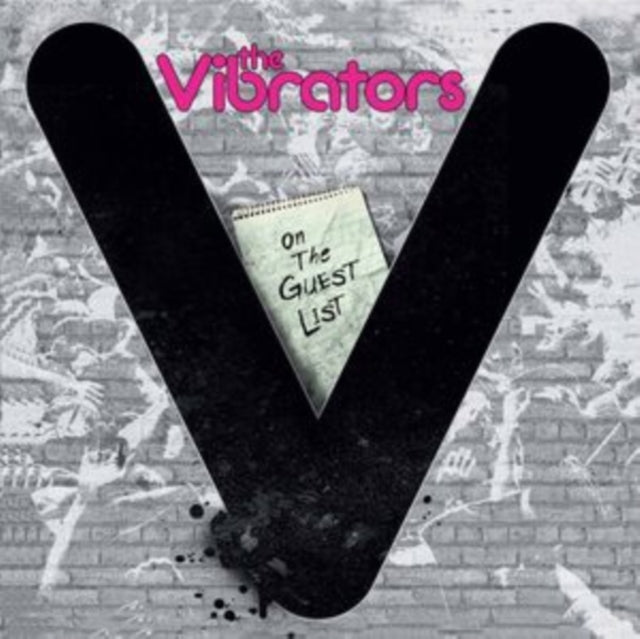 Vibrators - On The Guest List LP Pink/Black Splatter RELEASE DATE 17