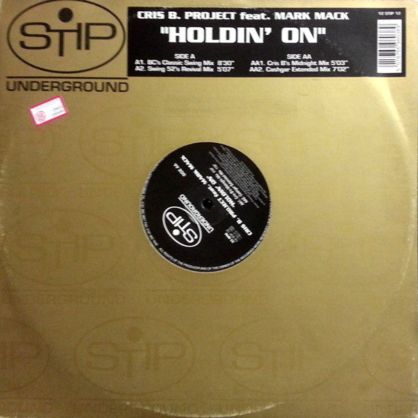 Cris B. Project - Holdin' On - Used Vinyl Record 12"