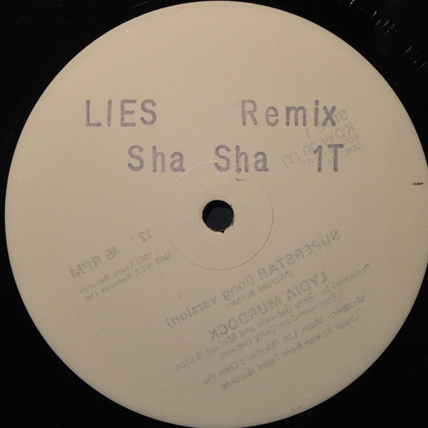 Sha Sha - Lies (Remix) - Used Vinyl Record 12"