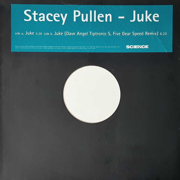 Stacey Pullen - Juke - Used Vinyl Record 12"