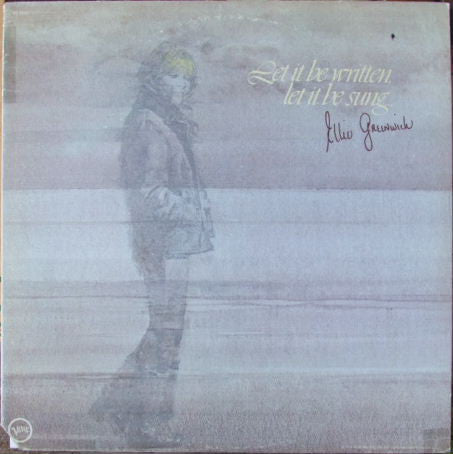 Ellie Greenwich - Let It Be Written, Let It Be Sung - Used Vinyl Reco