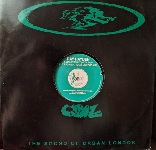 Ray Hayden - It's So Right - Used Vinyl Record 12"